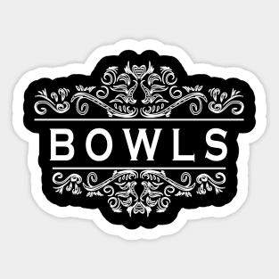 Bowls Sticker